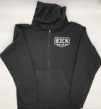 Load image into Gallery viewer, Black Zip Up Sweatshirt

