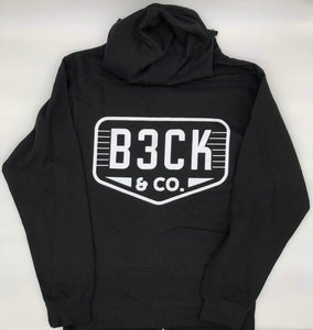 Black Zip Up Sweatshirt