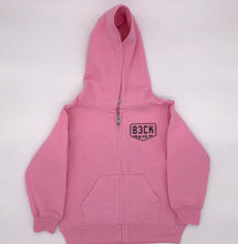 Load image into Gallery viewer, Kids Pink Zip Up Sweatshirt
